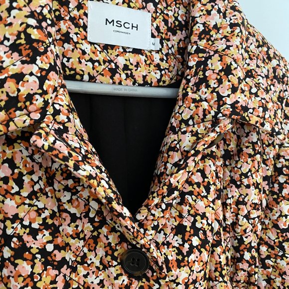 Loretta Quilted Floral Cotton Jacket from Moss Copenhagen - Picture 2 of 5